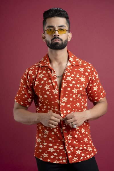 Printed Knit Shirt
