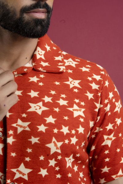 Printed Knit Shirt