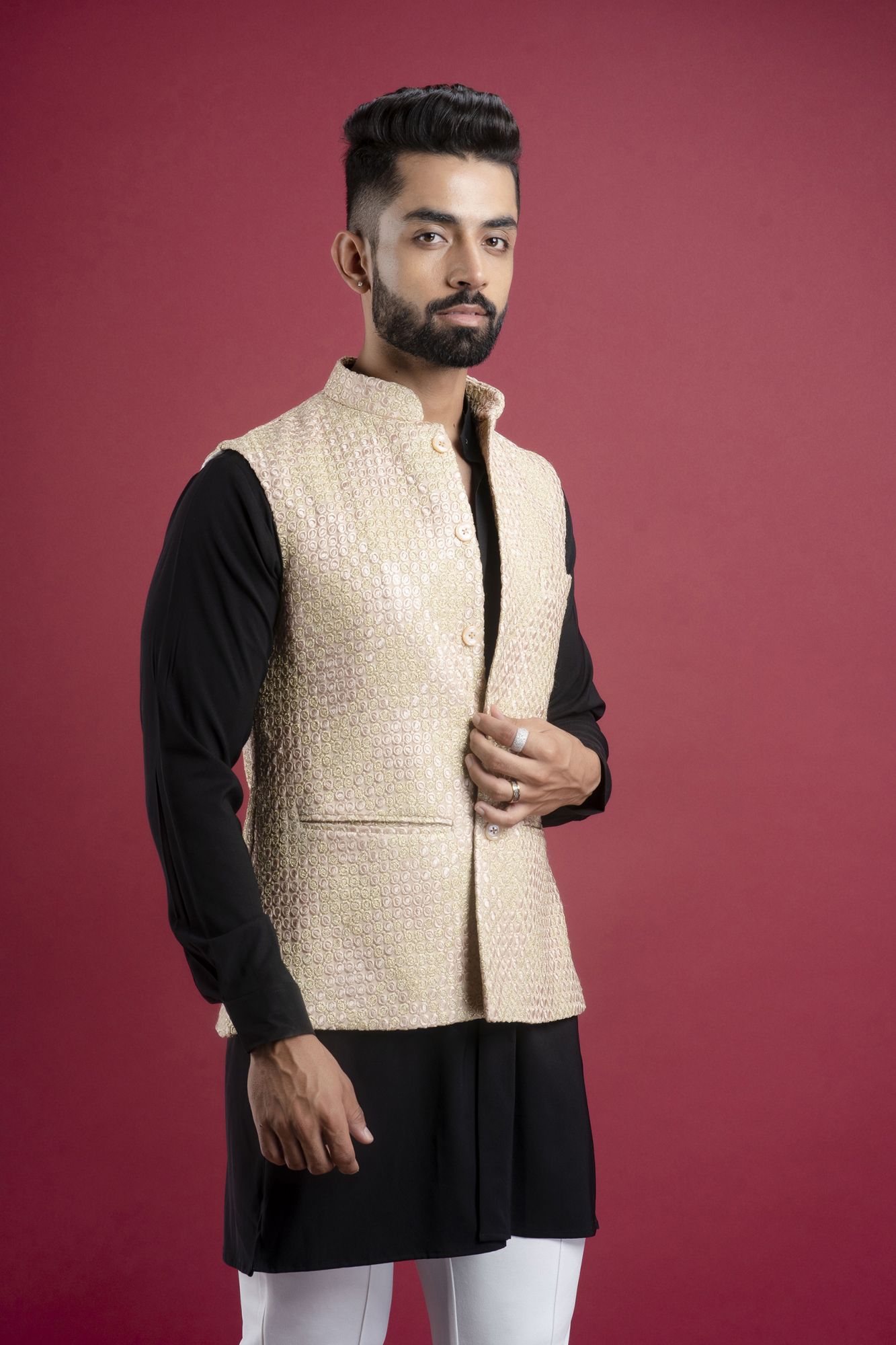 Lucknowi Half Jacket