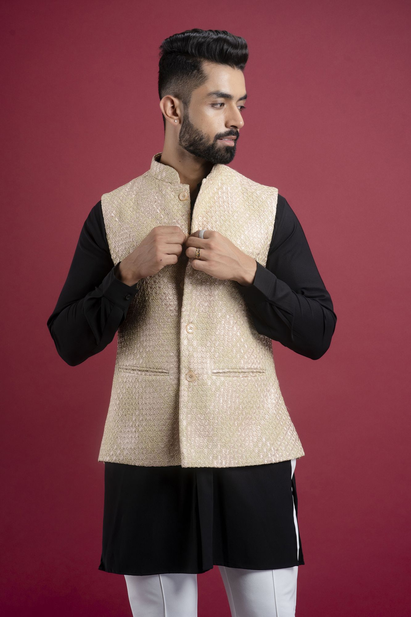 Lucknowi Half Jacket