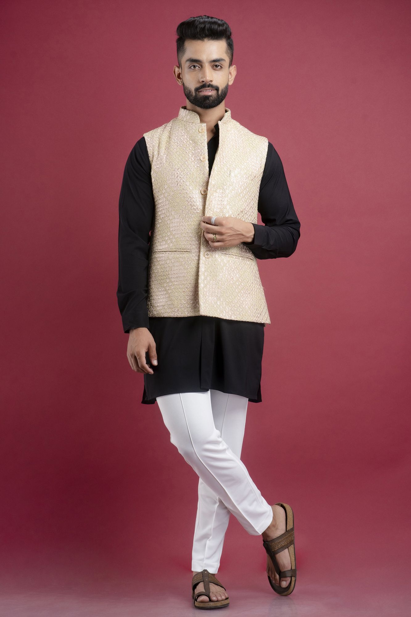 Lucknowi Half Jacket