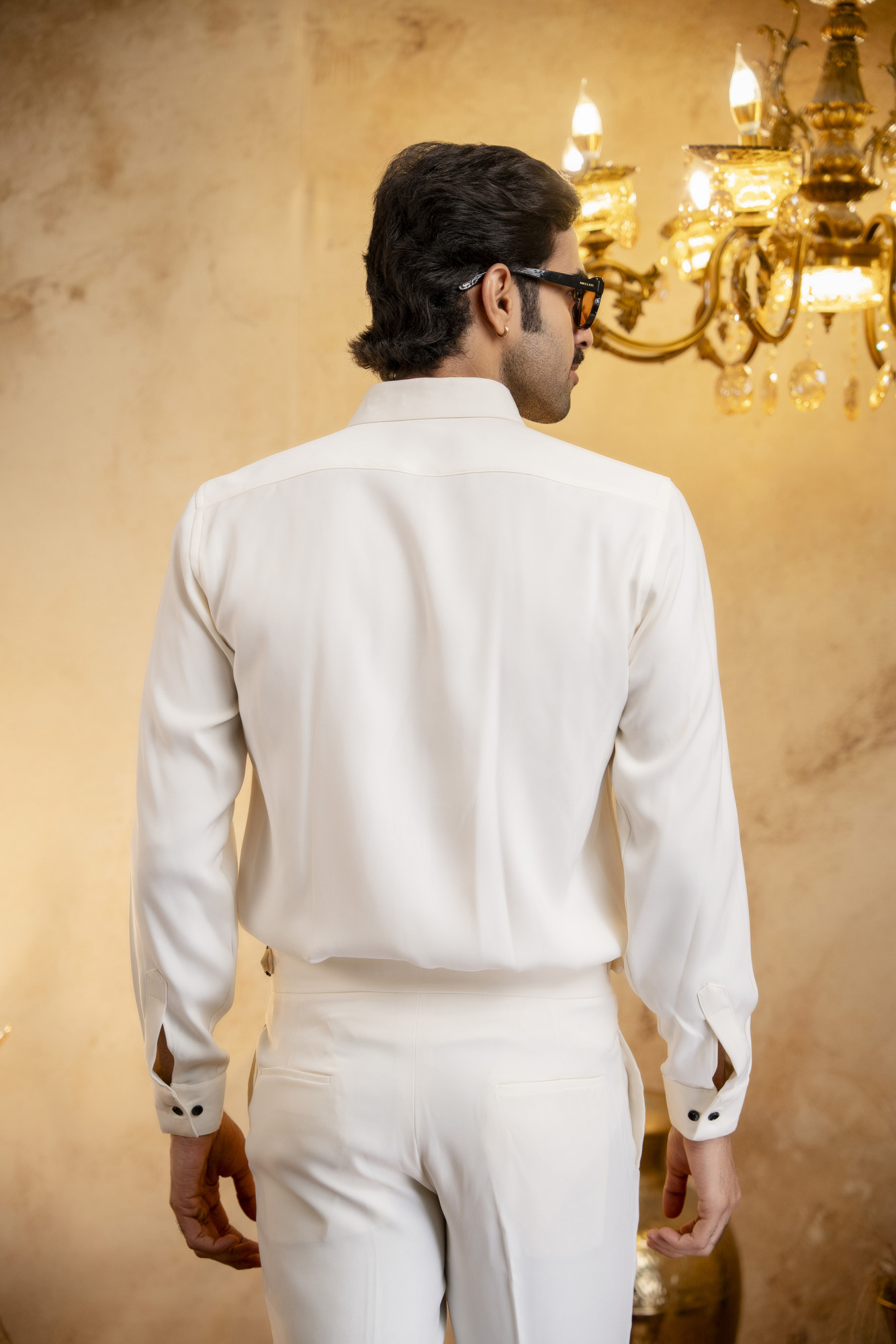 Classic Japanese Shirt In Off-White