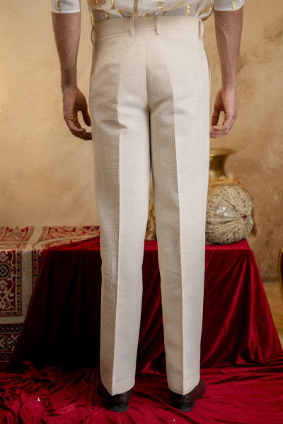 Cotton Textured Pyjama Pants