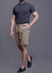 Men's Polo tshirt in solid grey