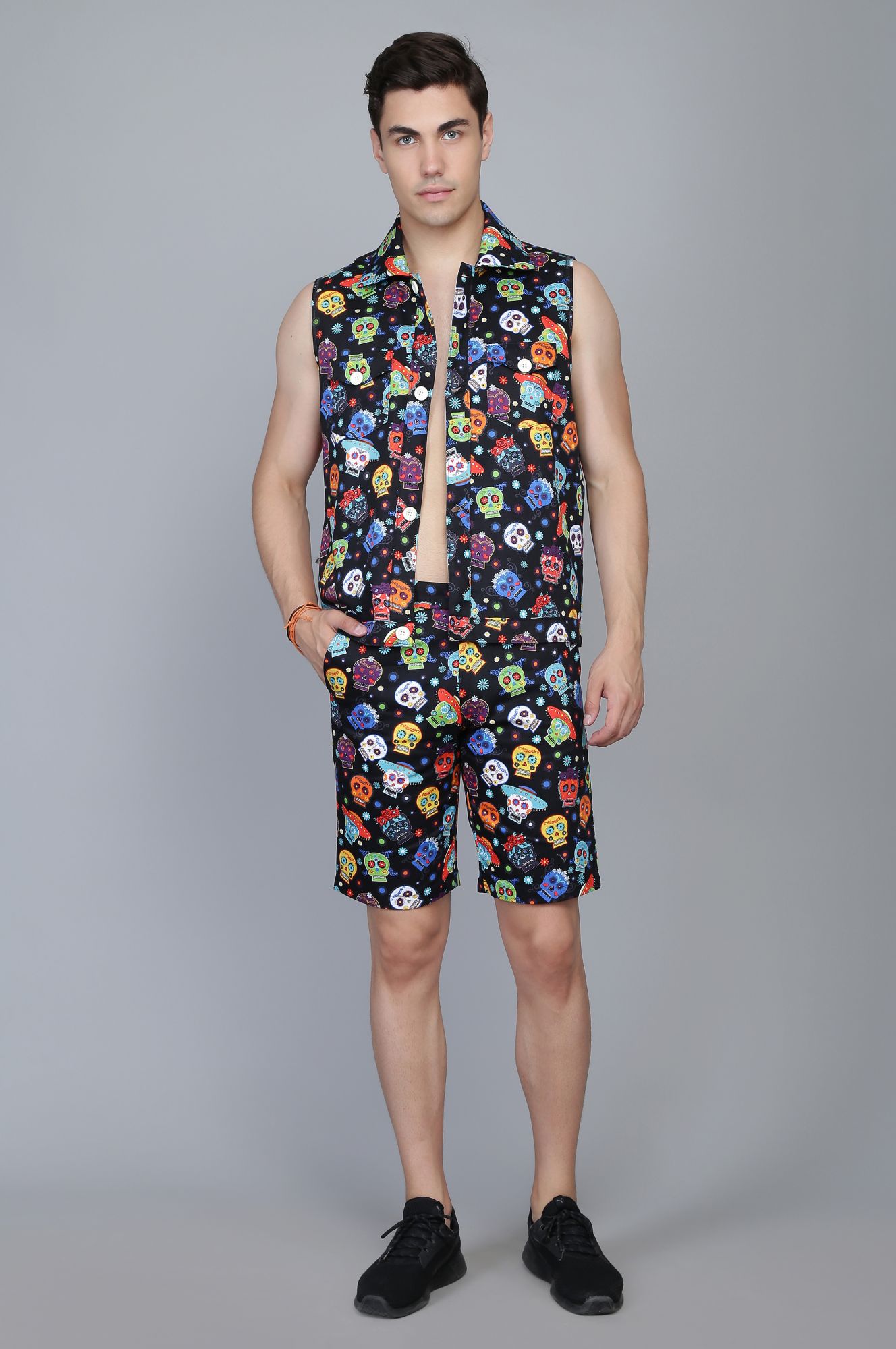 Mens Printed co ord Jacket