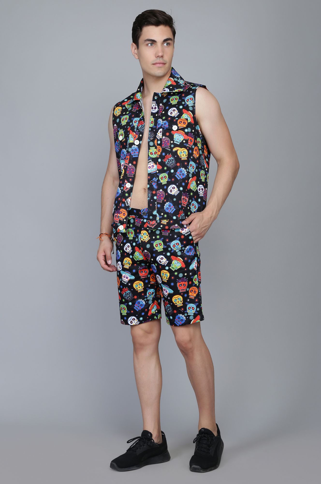 Mens Printed co ord Jacket