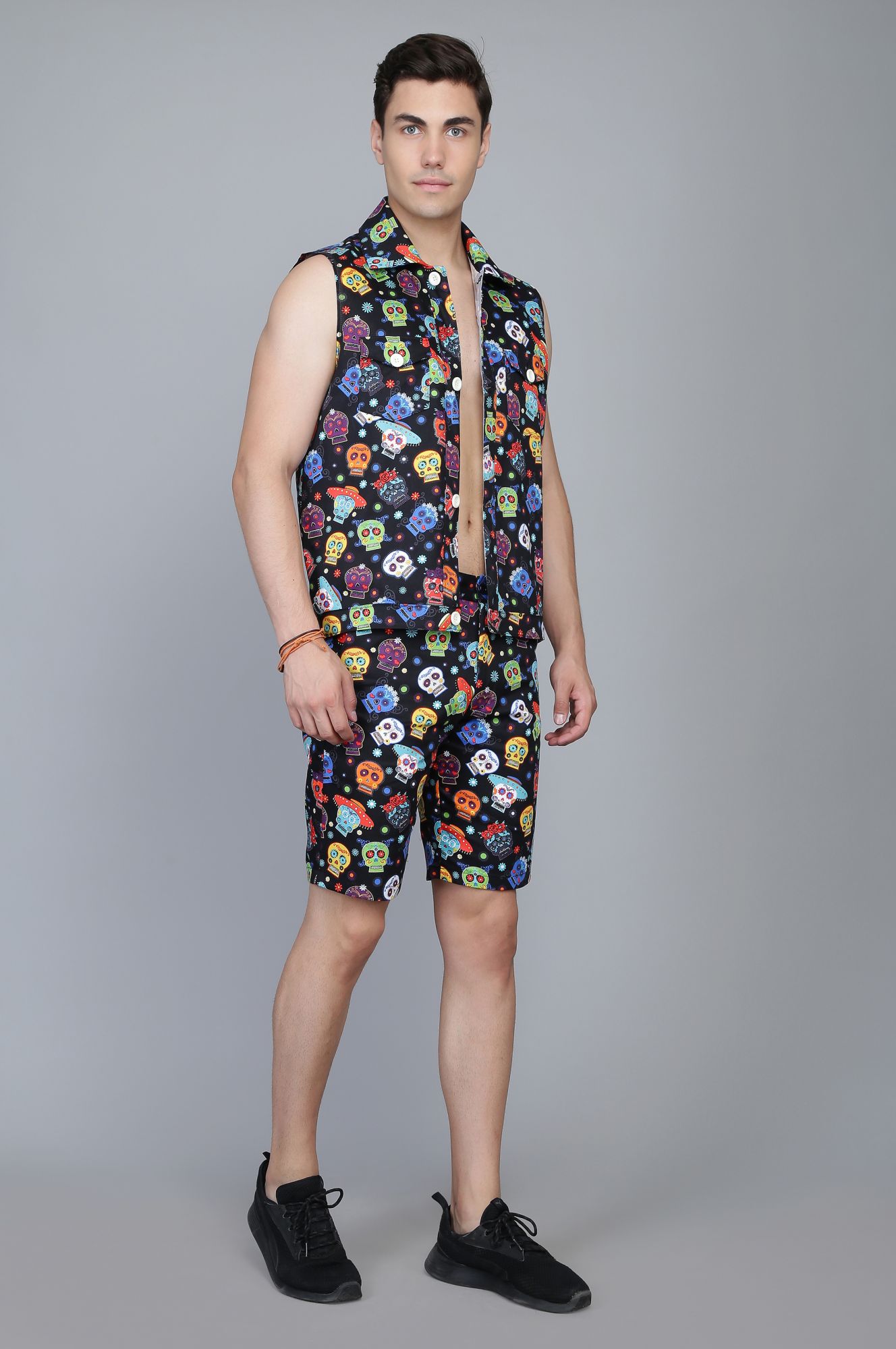 Mens Printed co ord Shorts