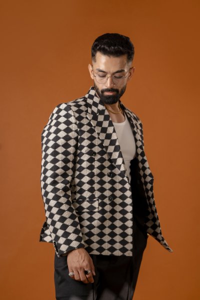 Jute Zic Zac Blazer