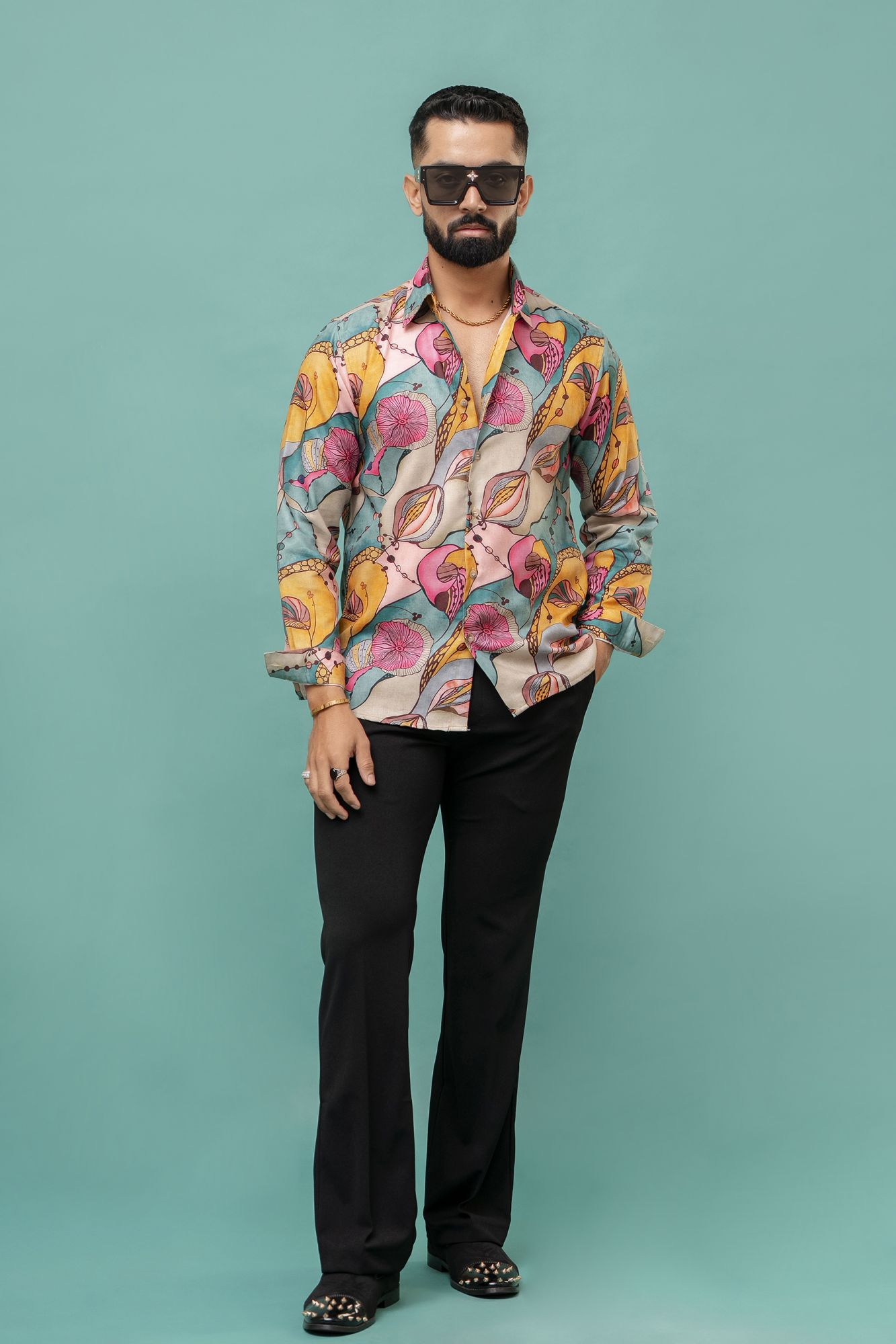 Multicolor Printed Shirt