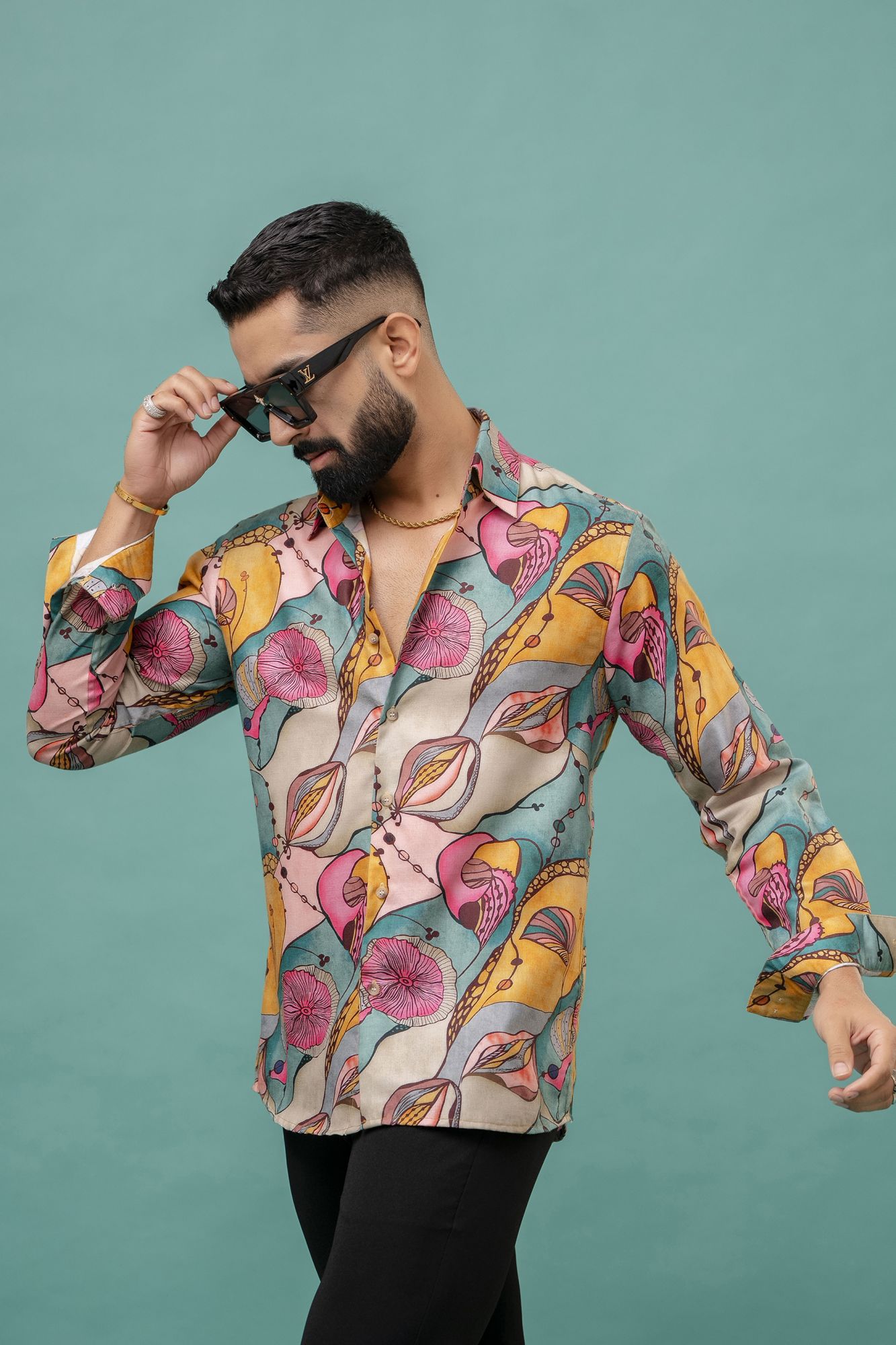 Multicolor Printed Shirt