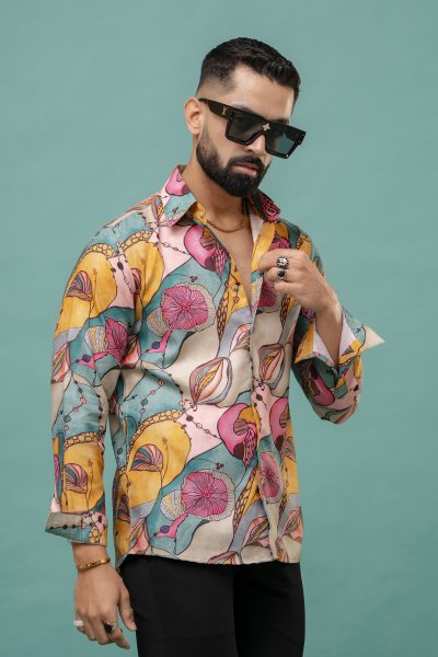 Multicolor Printed Shirt