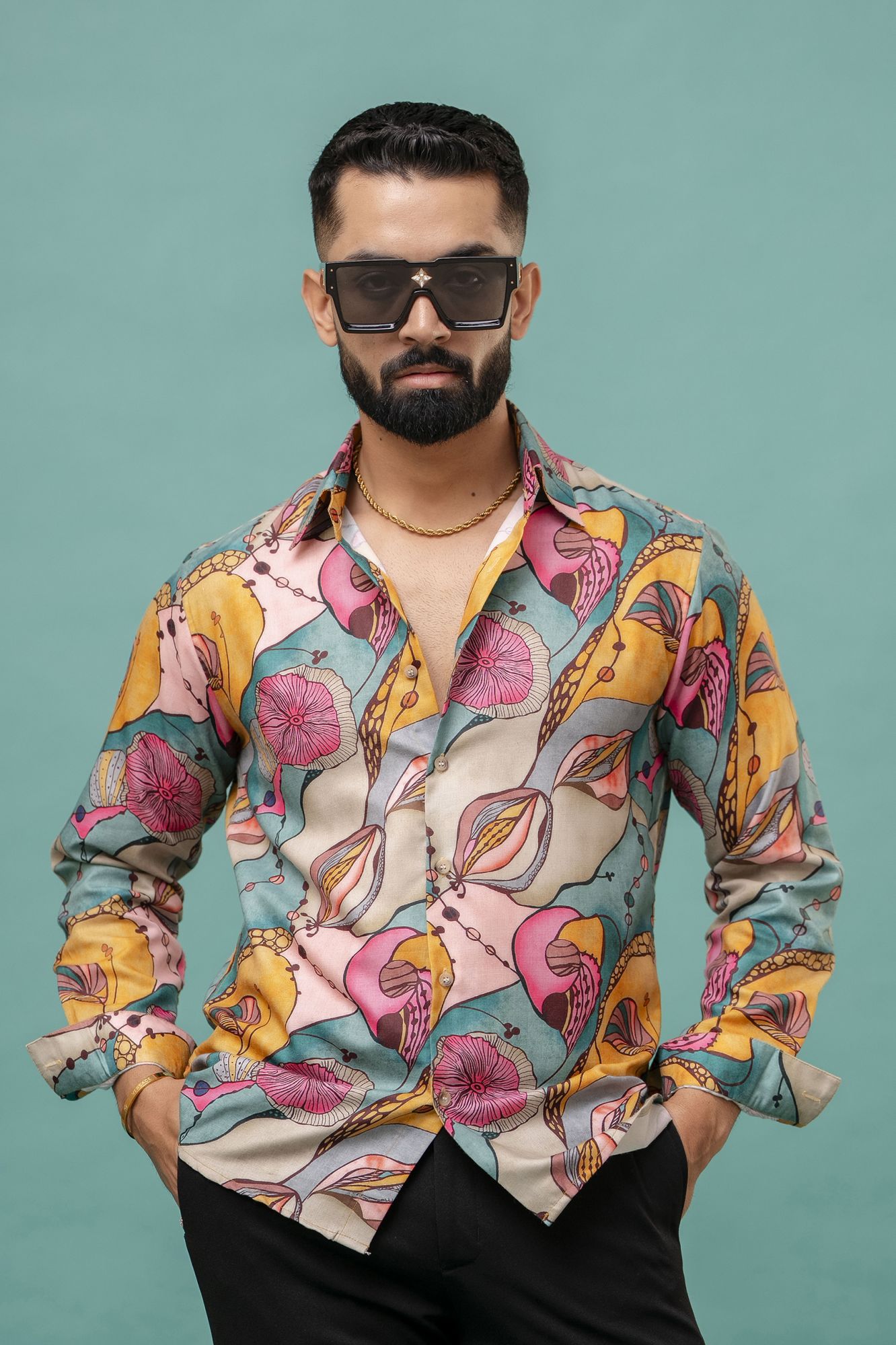 Multicolor Printed Shirt