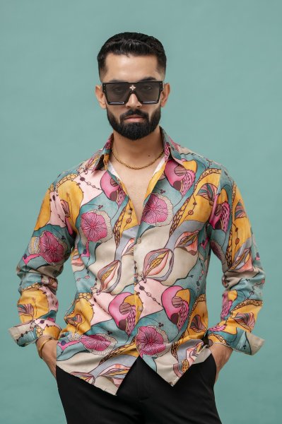 Multicolor Printed Shirt