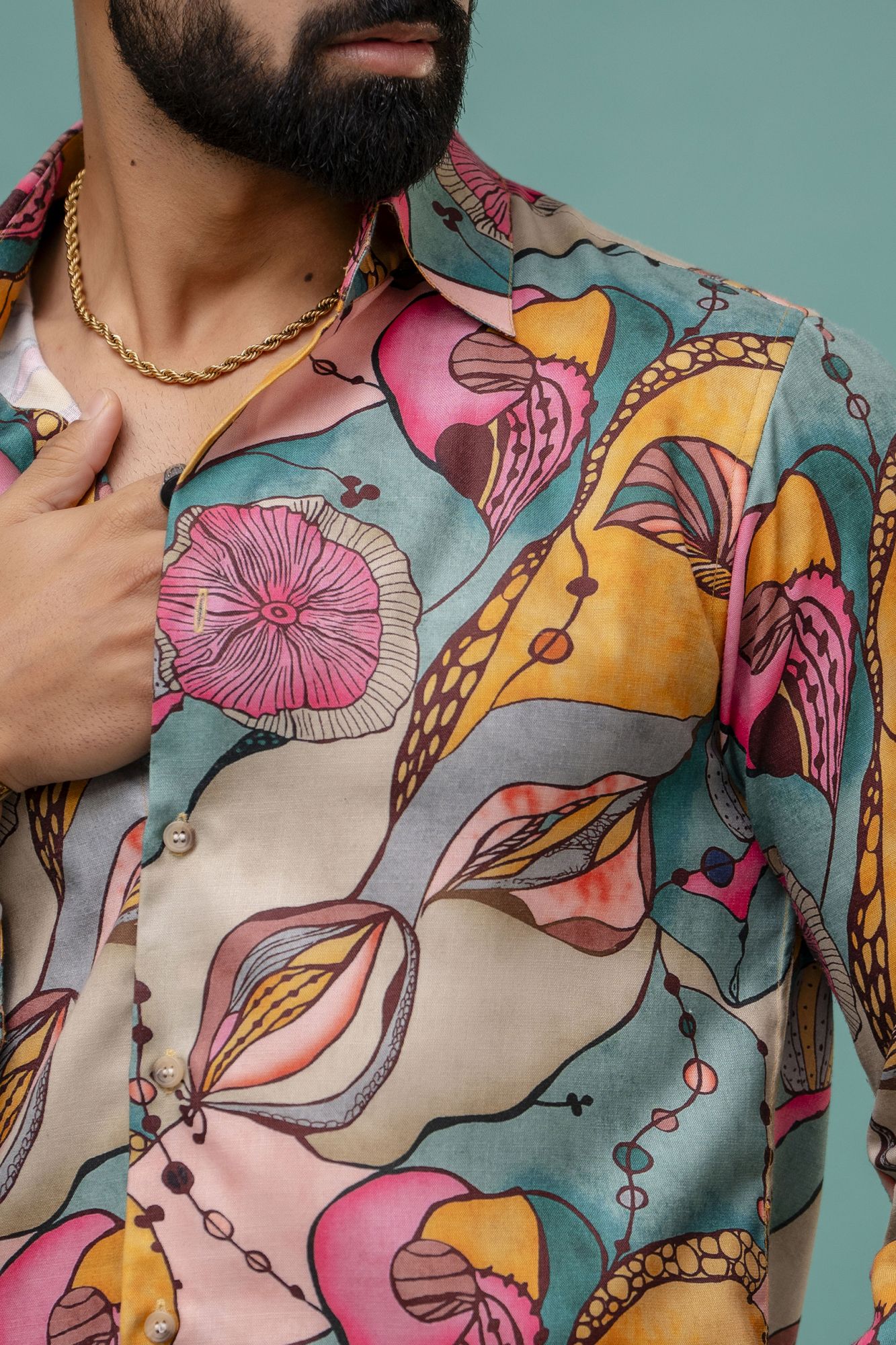Multicolor Printed Shirt