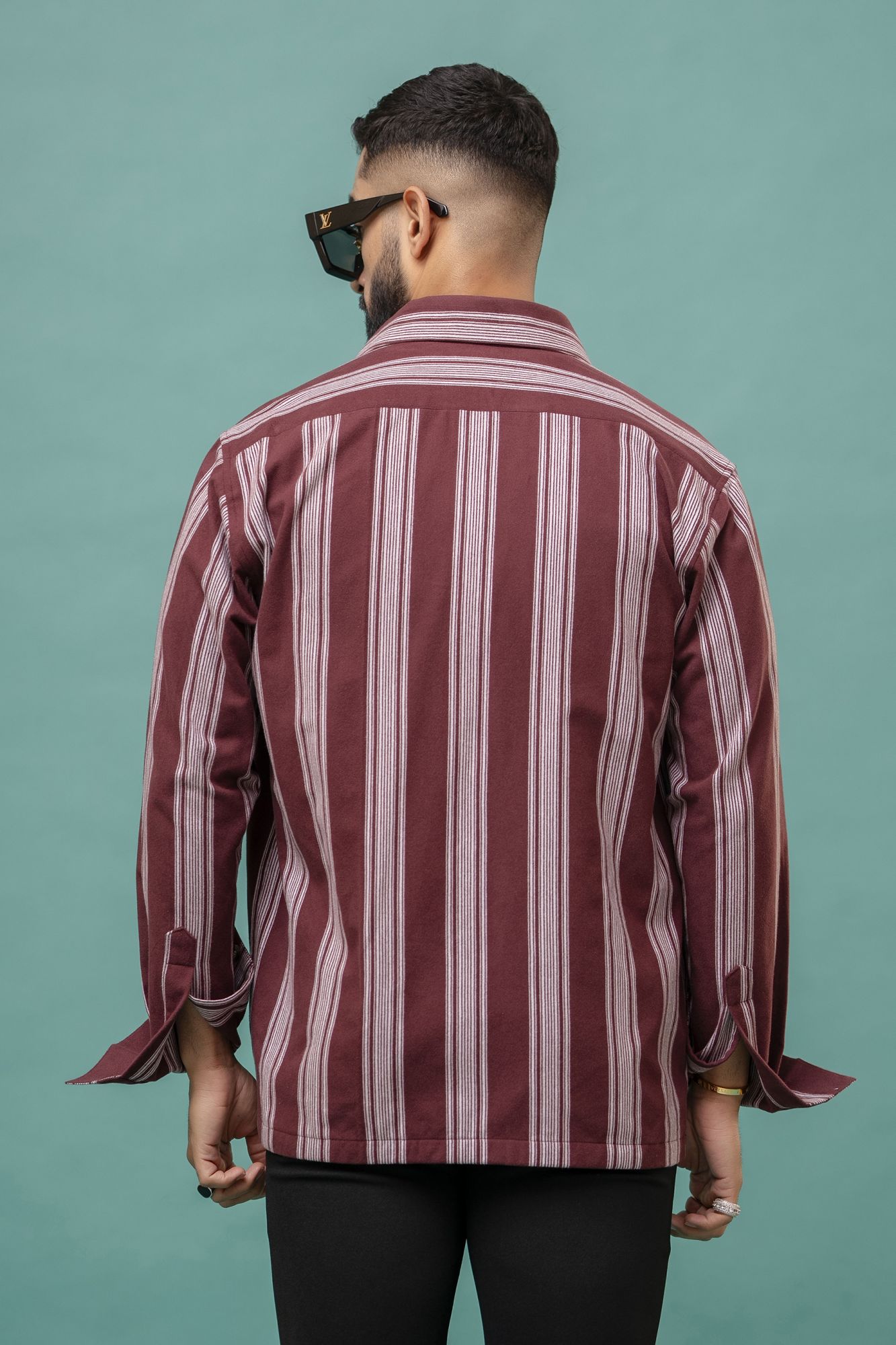 Striped Flannel Shacket