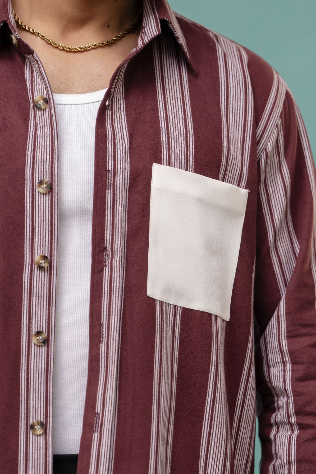 Striped Flannel Shacket