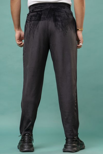Black Velvet Joggers