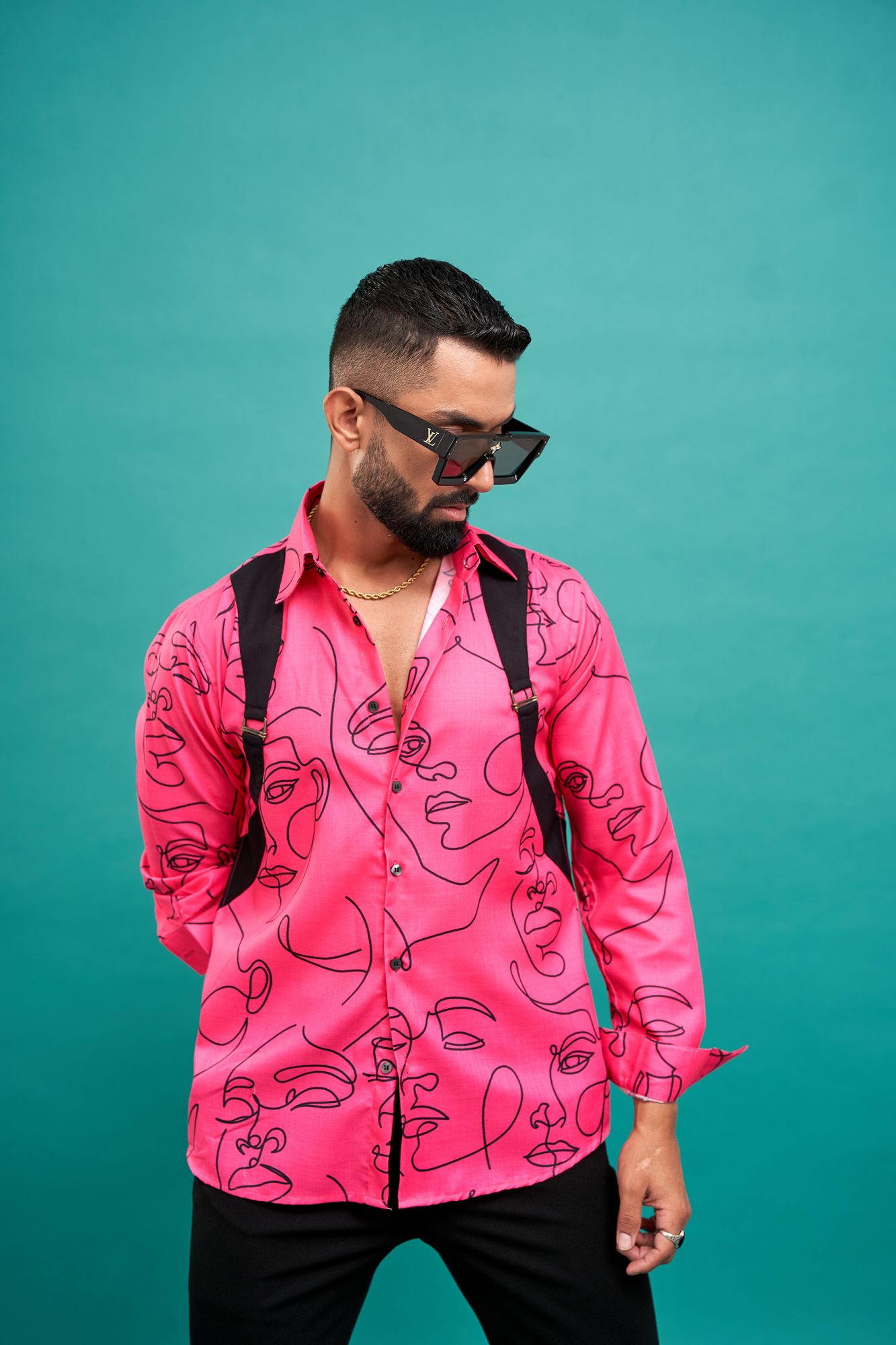 English Shirt In Pink