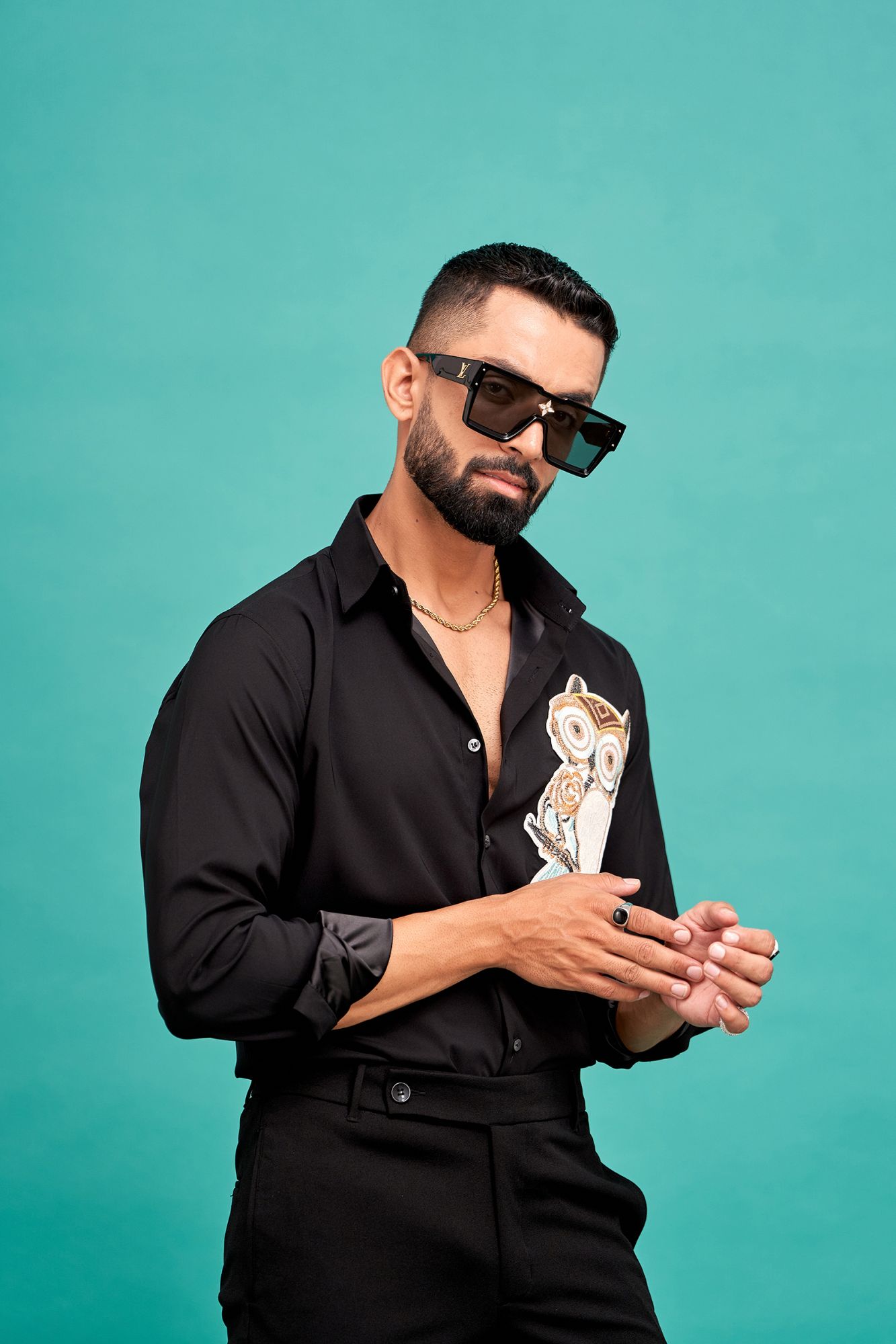 Owl Black Shirt