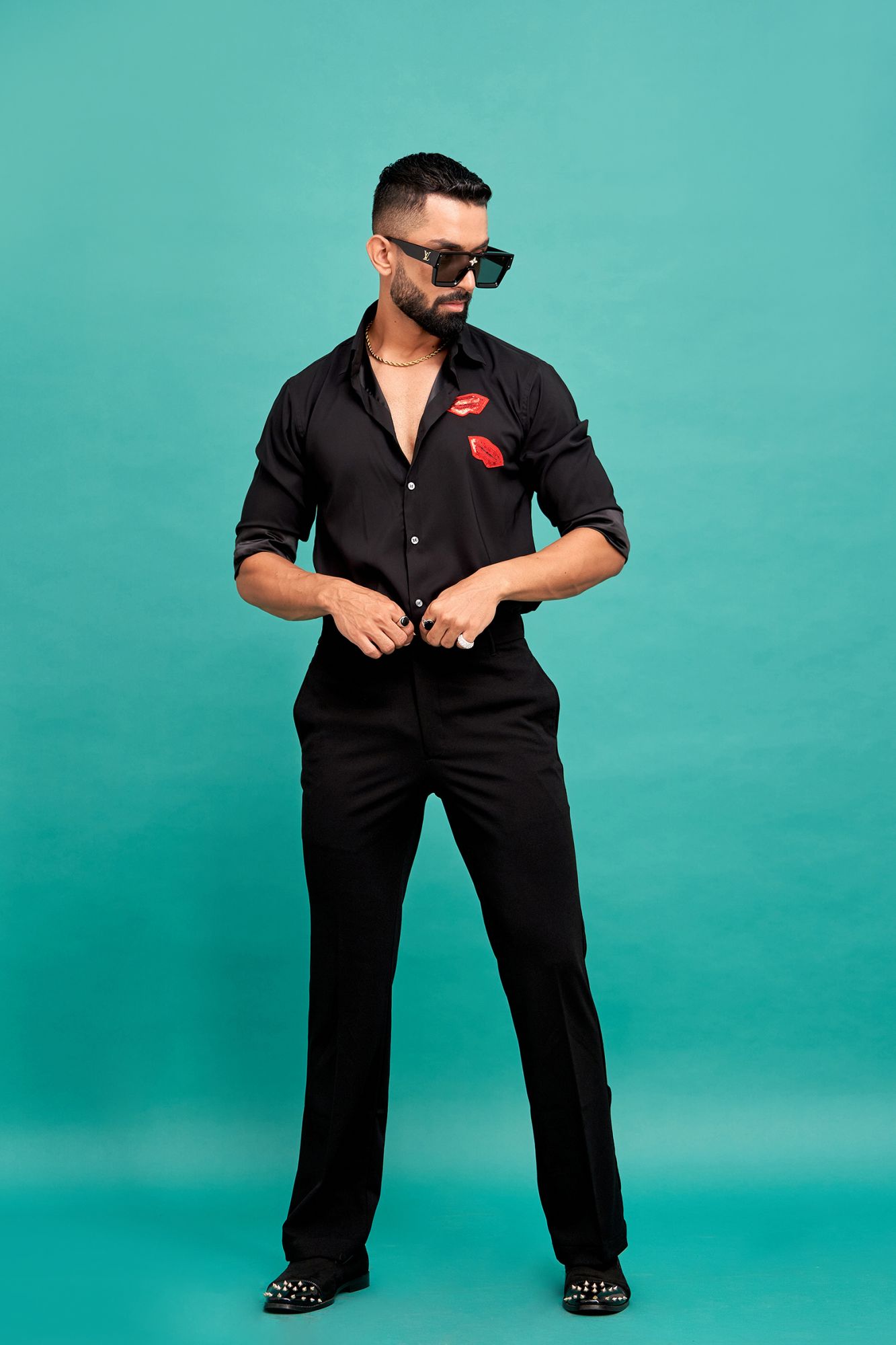 Red Lip Gloster Shirt