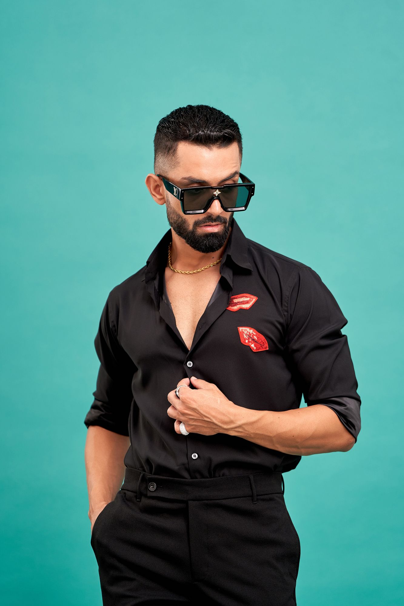 Red Lip Gloster Shirt