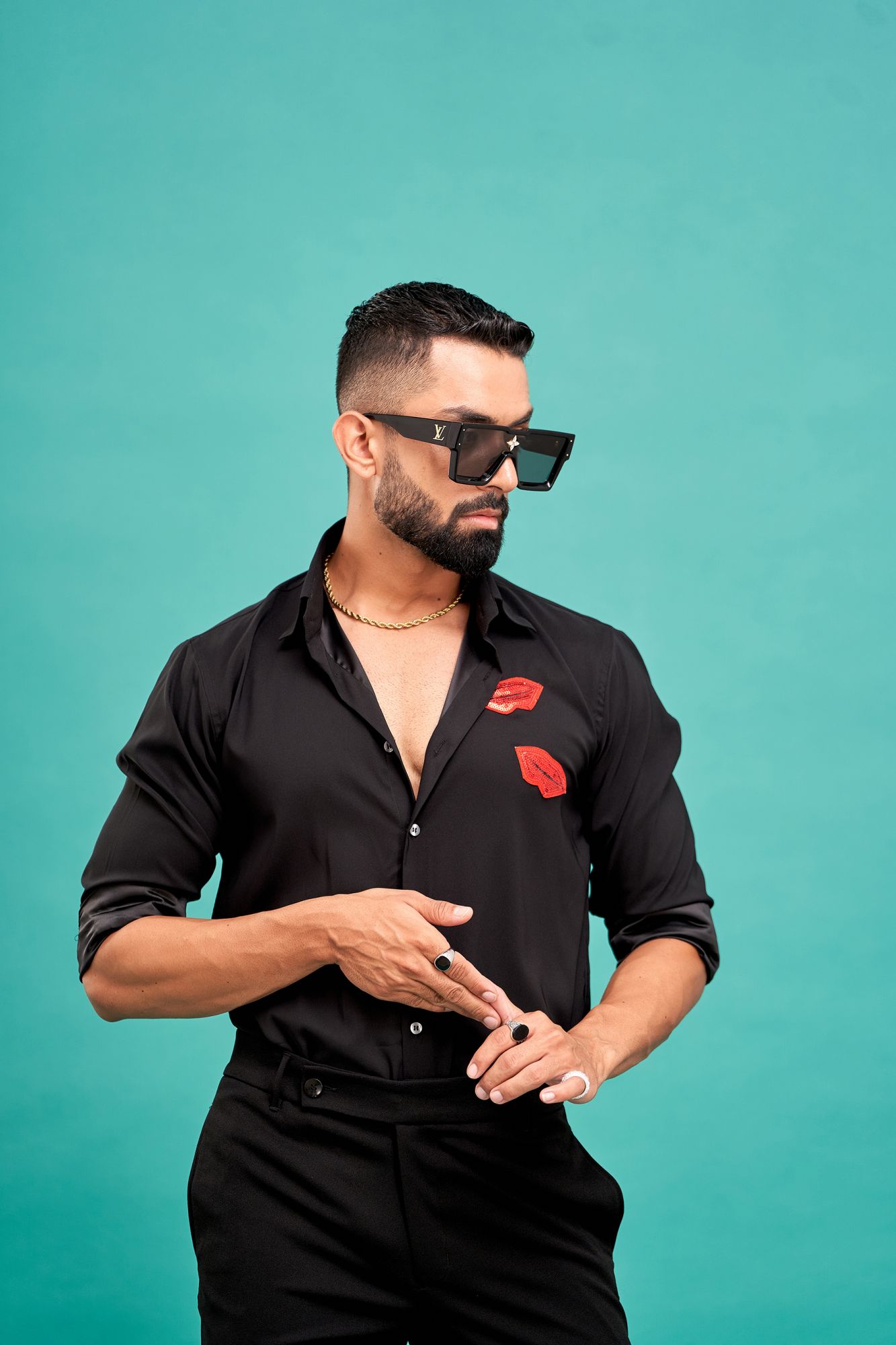 Red Lip Gloster Shirt