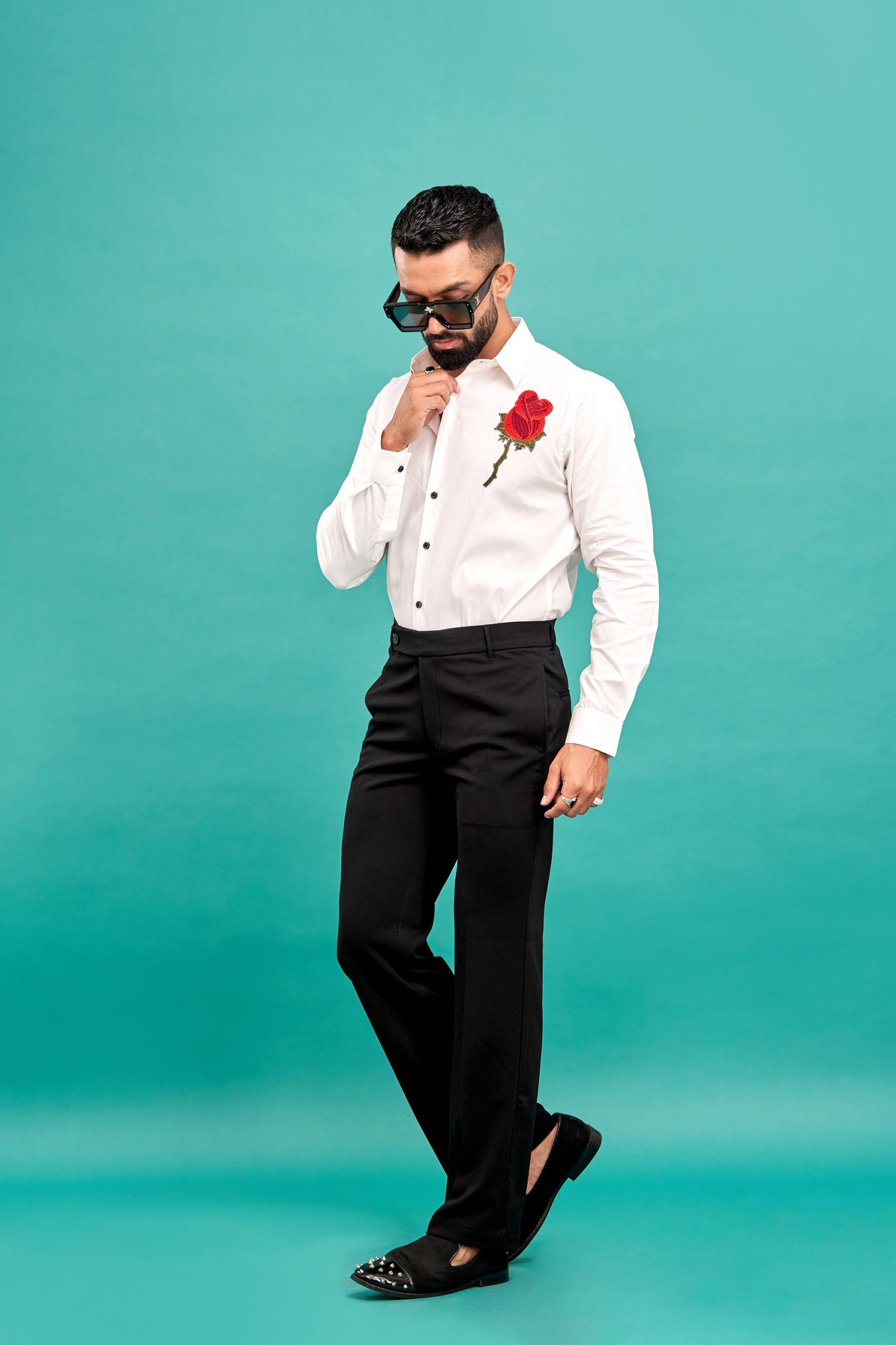 White Rose Shirt