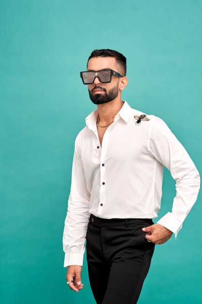 White Bee Shirt