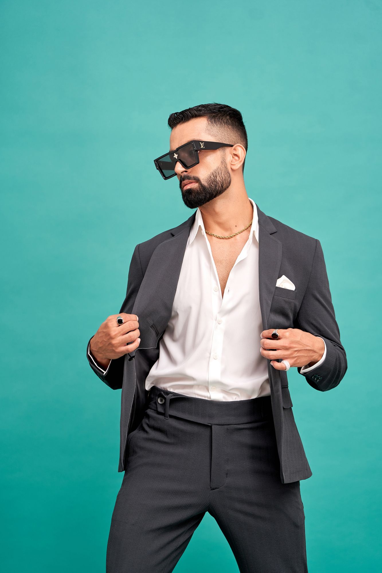 Dark Grey Karara Blazer