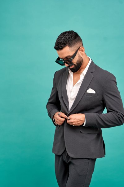 Dark Grey Karara Blazer
