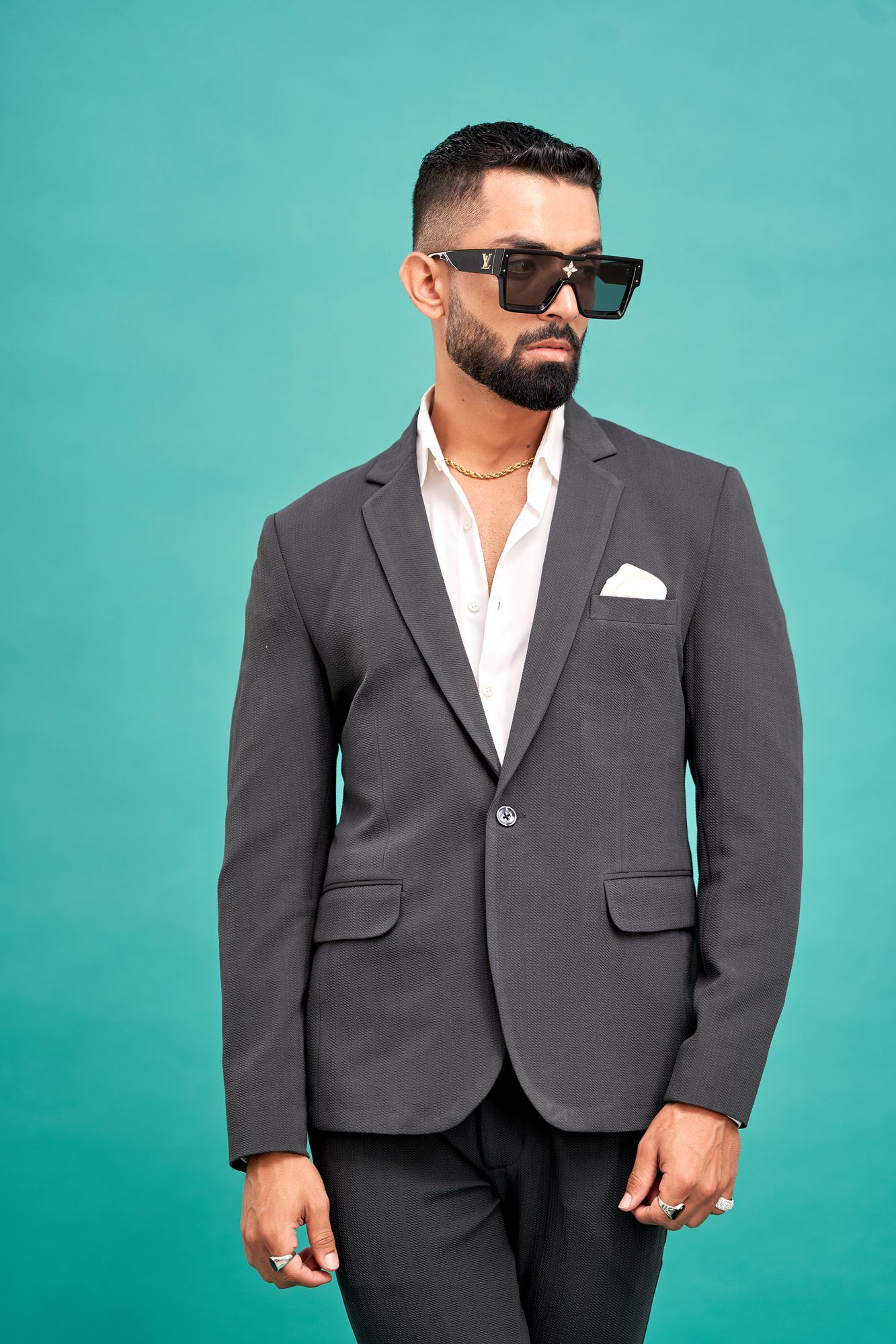 Dark Grey Karara Blazer