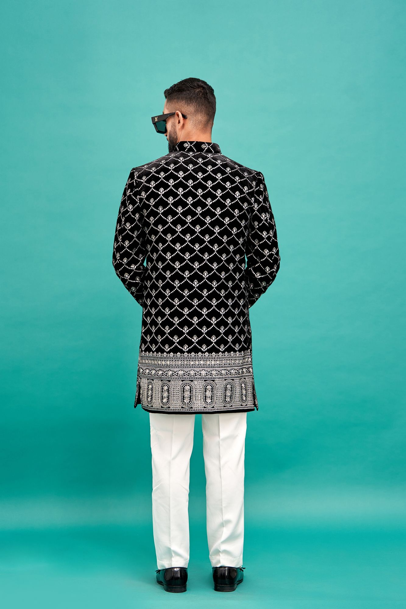 Embroidered Lucknowi Coat