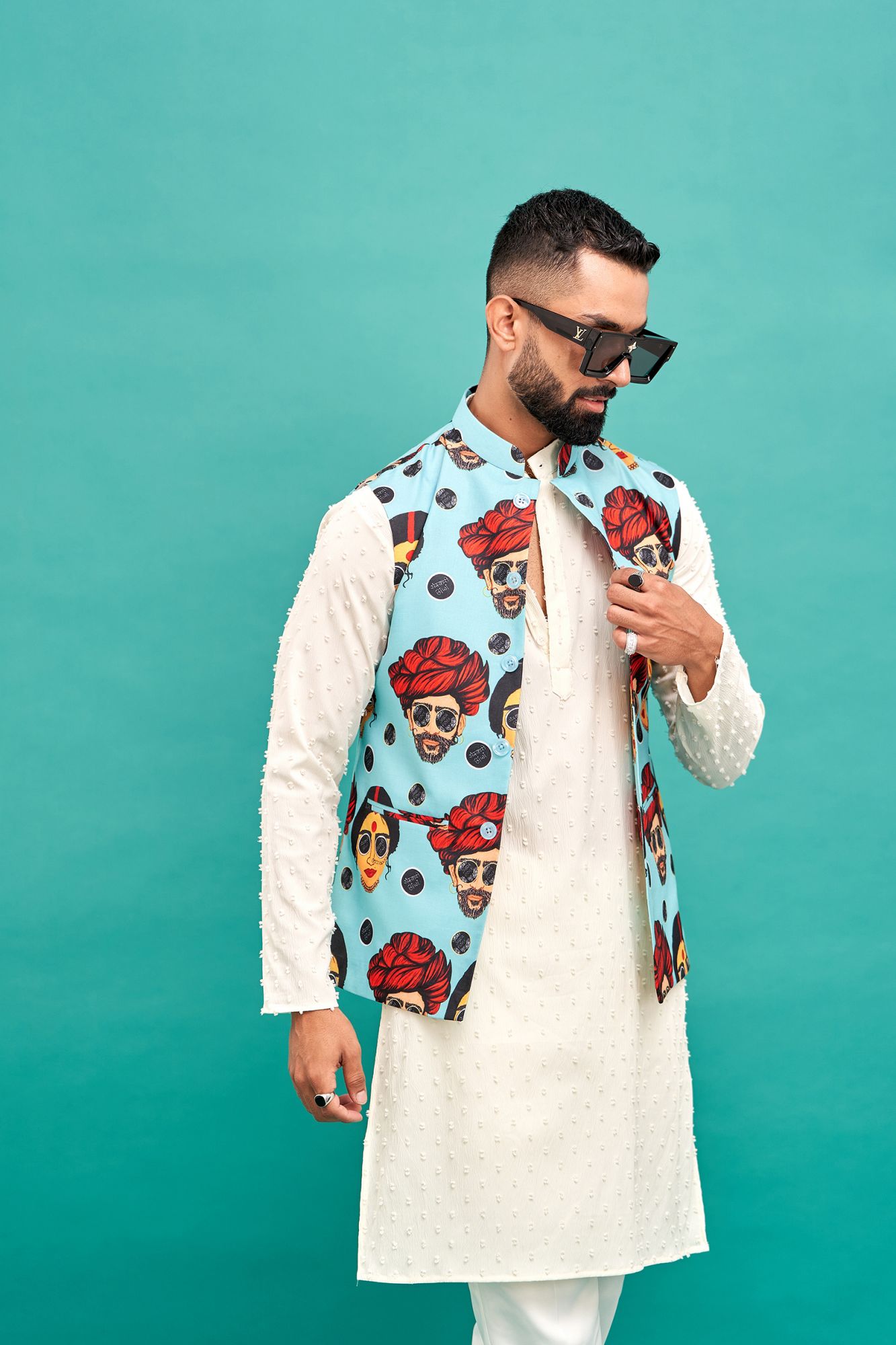 Gabru Print jacket