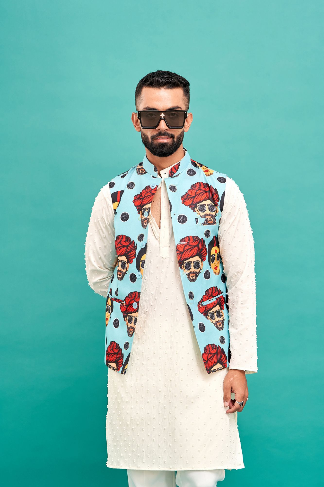Gabru Print jacket