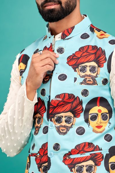 Gabru Print jacket