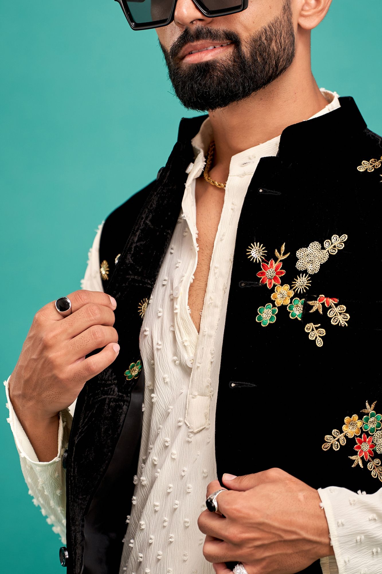 Black Velvet Jacket