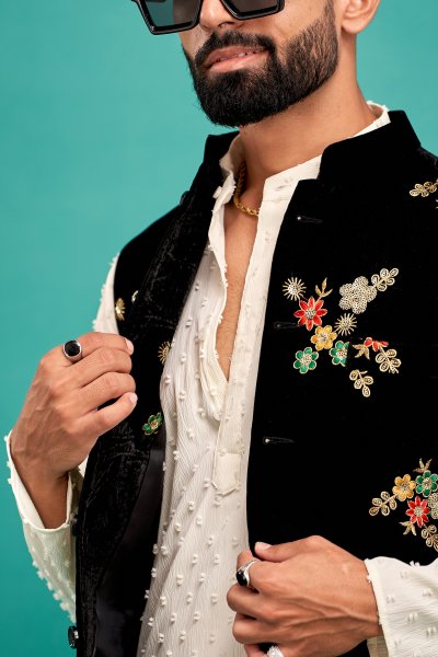 Black Velvet Jacket