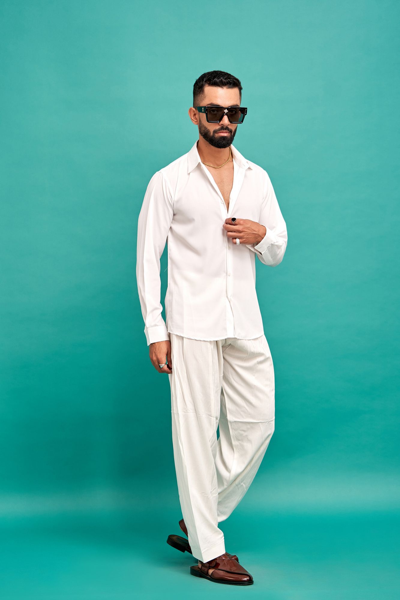 Off White Salwar