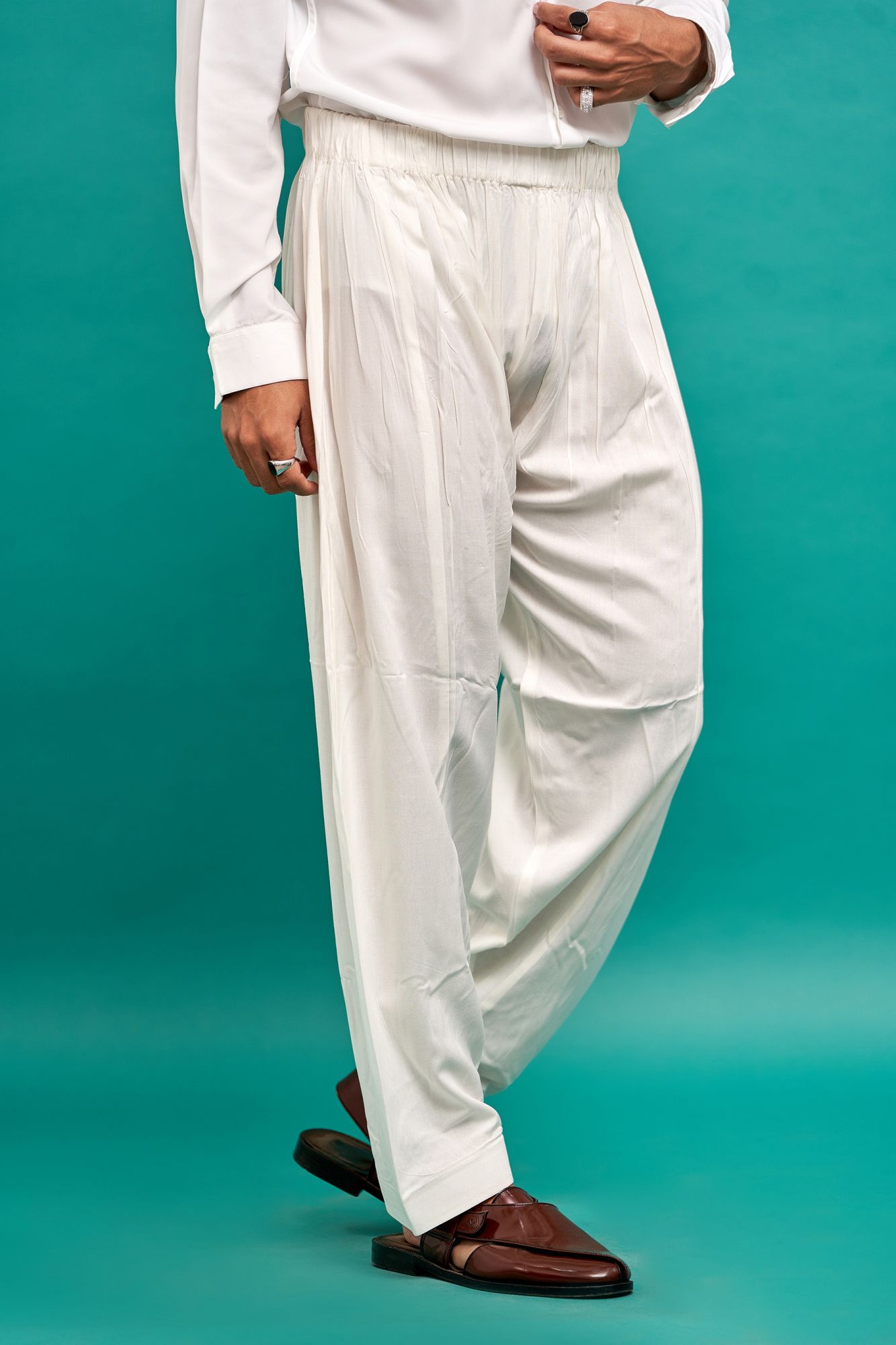 Off White Salwar