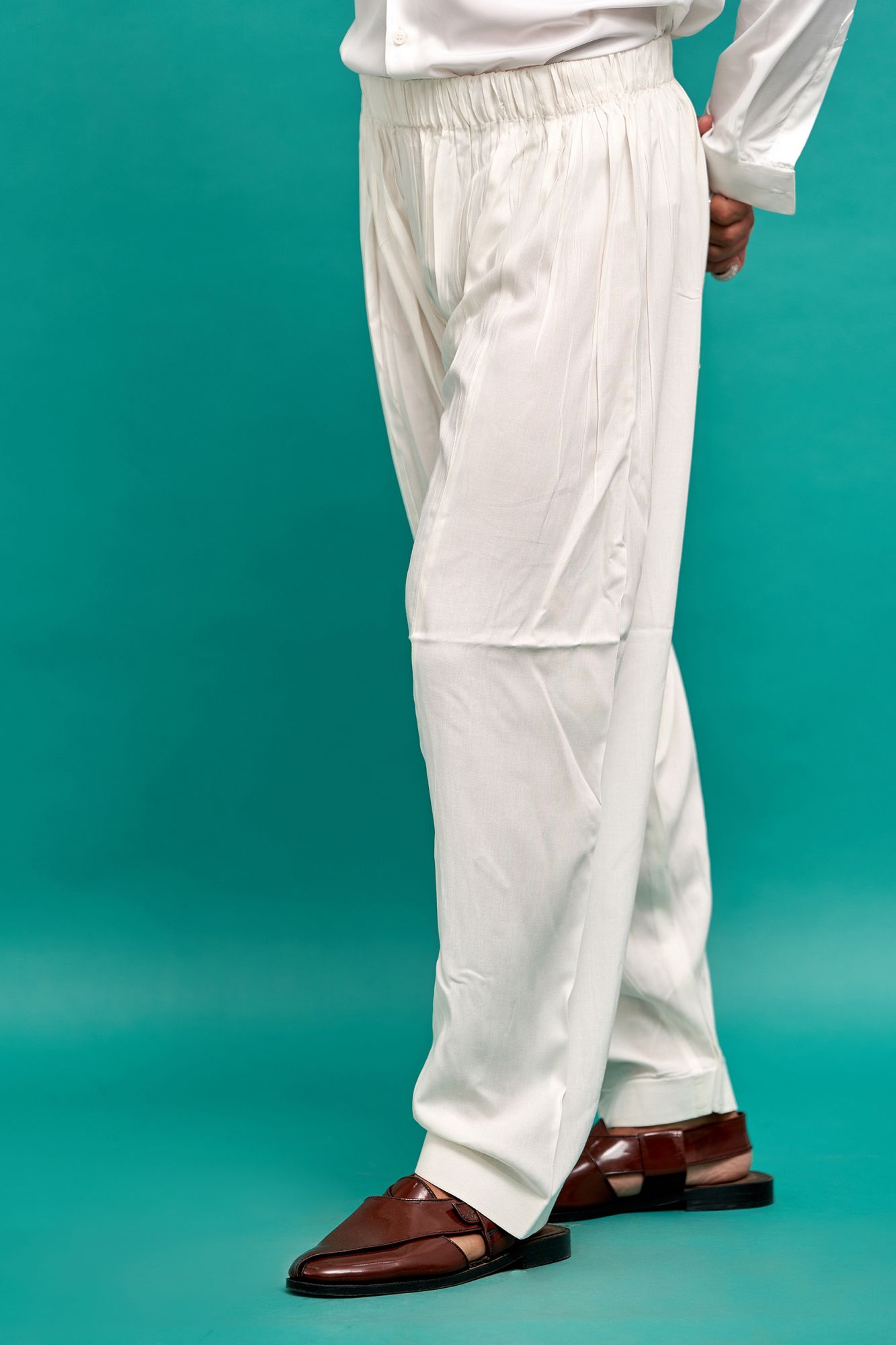 Off White Salwar