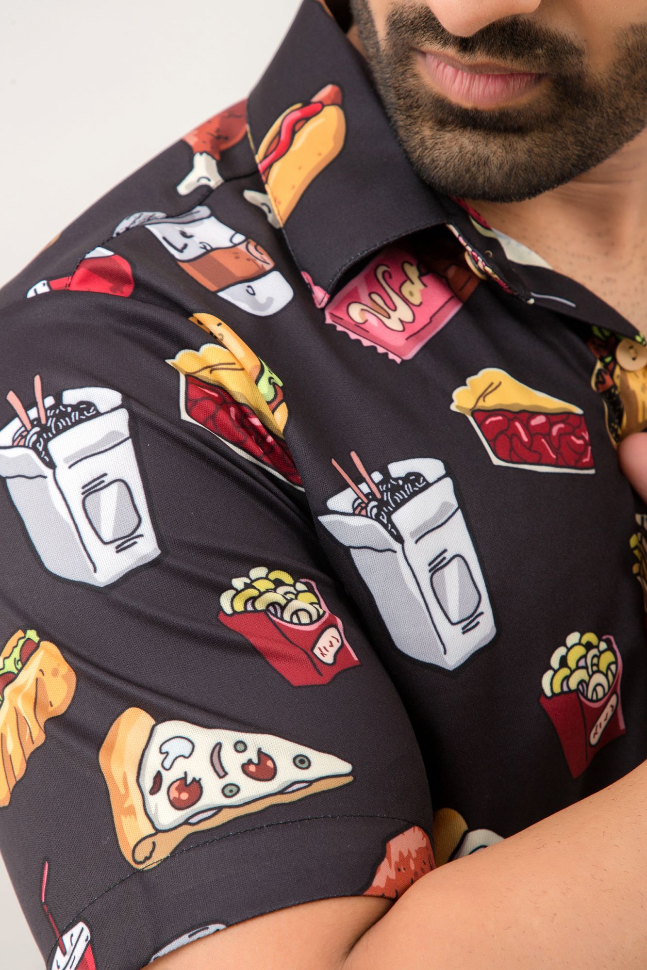 Printed Flowing Shirt