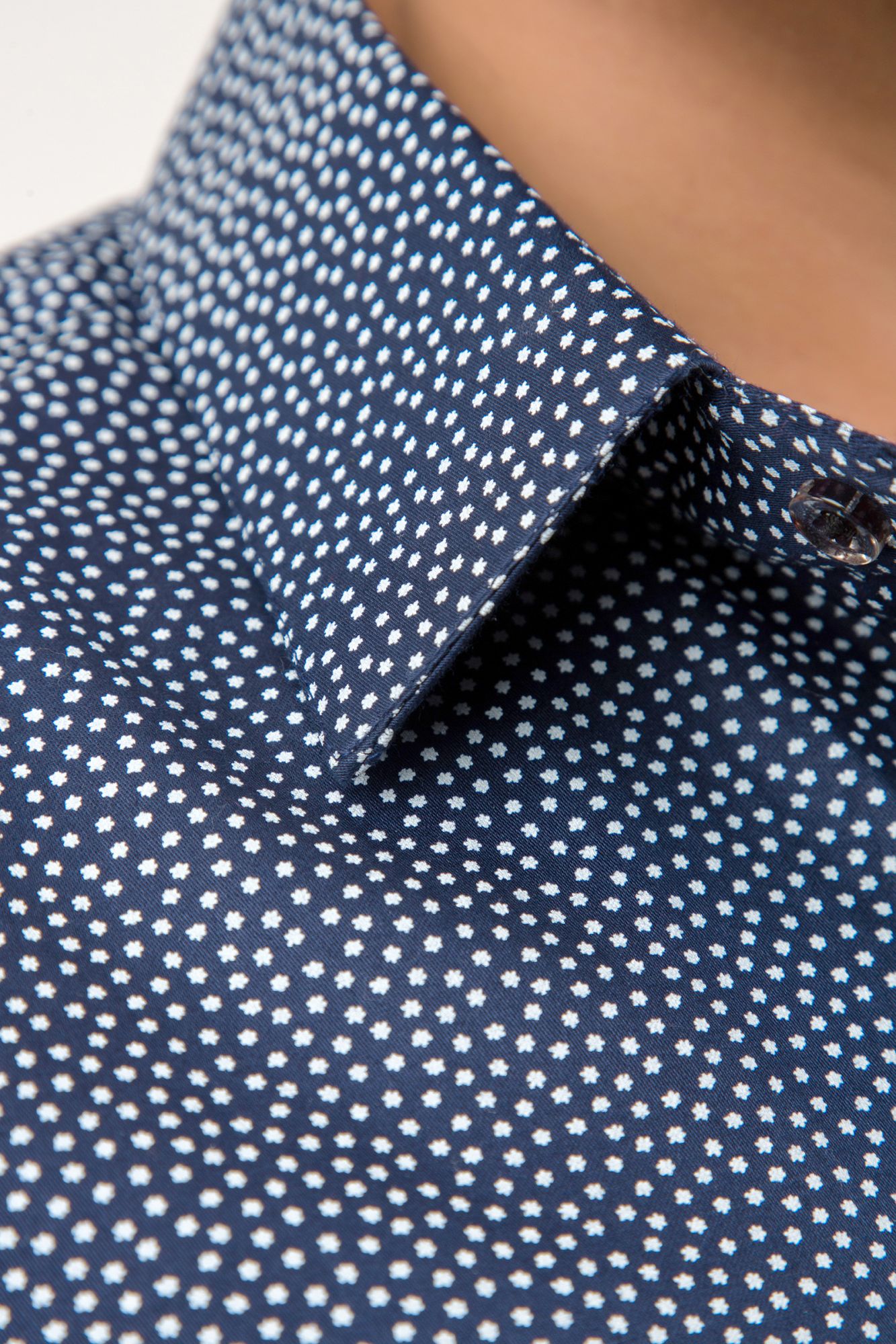 Slim Fit Shirt In Blue