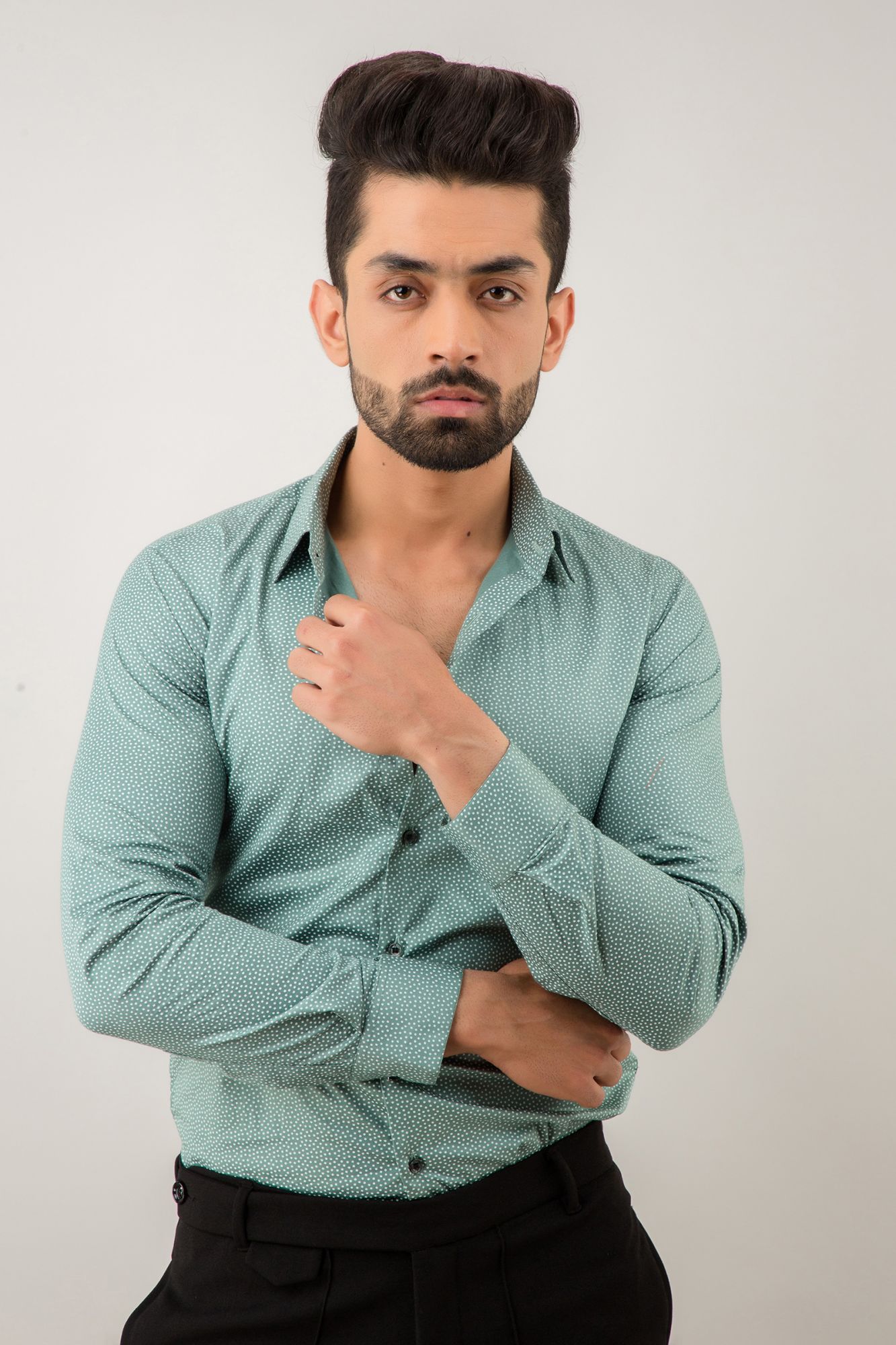 Printed Slim Fit Shirt