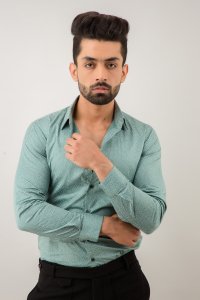 Printed Slim Fit Shirt