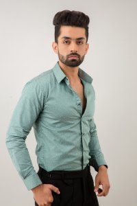 Printed Slim Fit Shirt