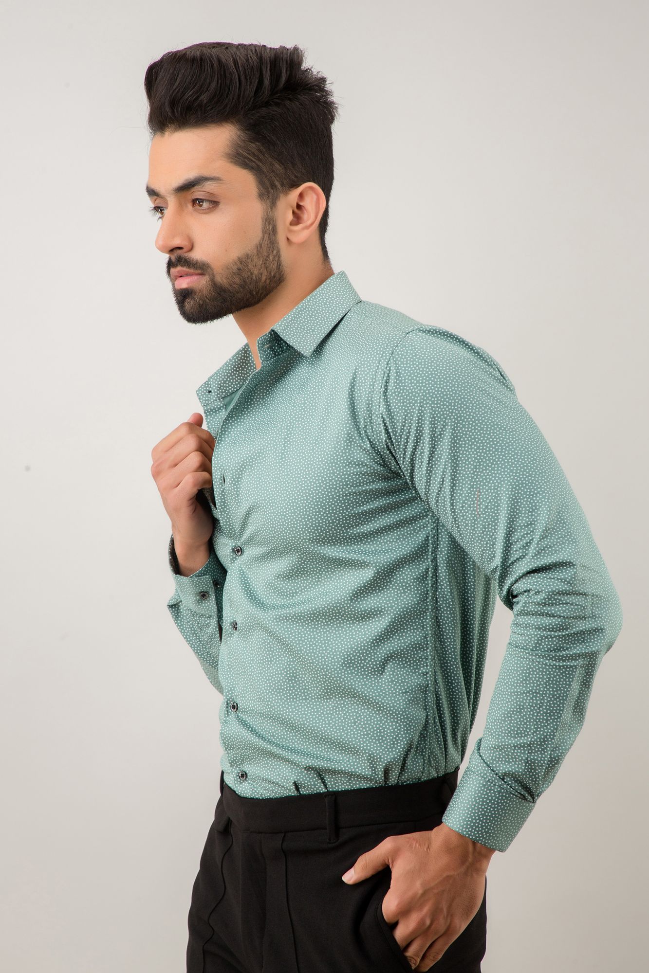 Printed Slim Fit Shirt