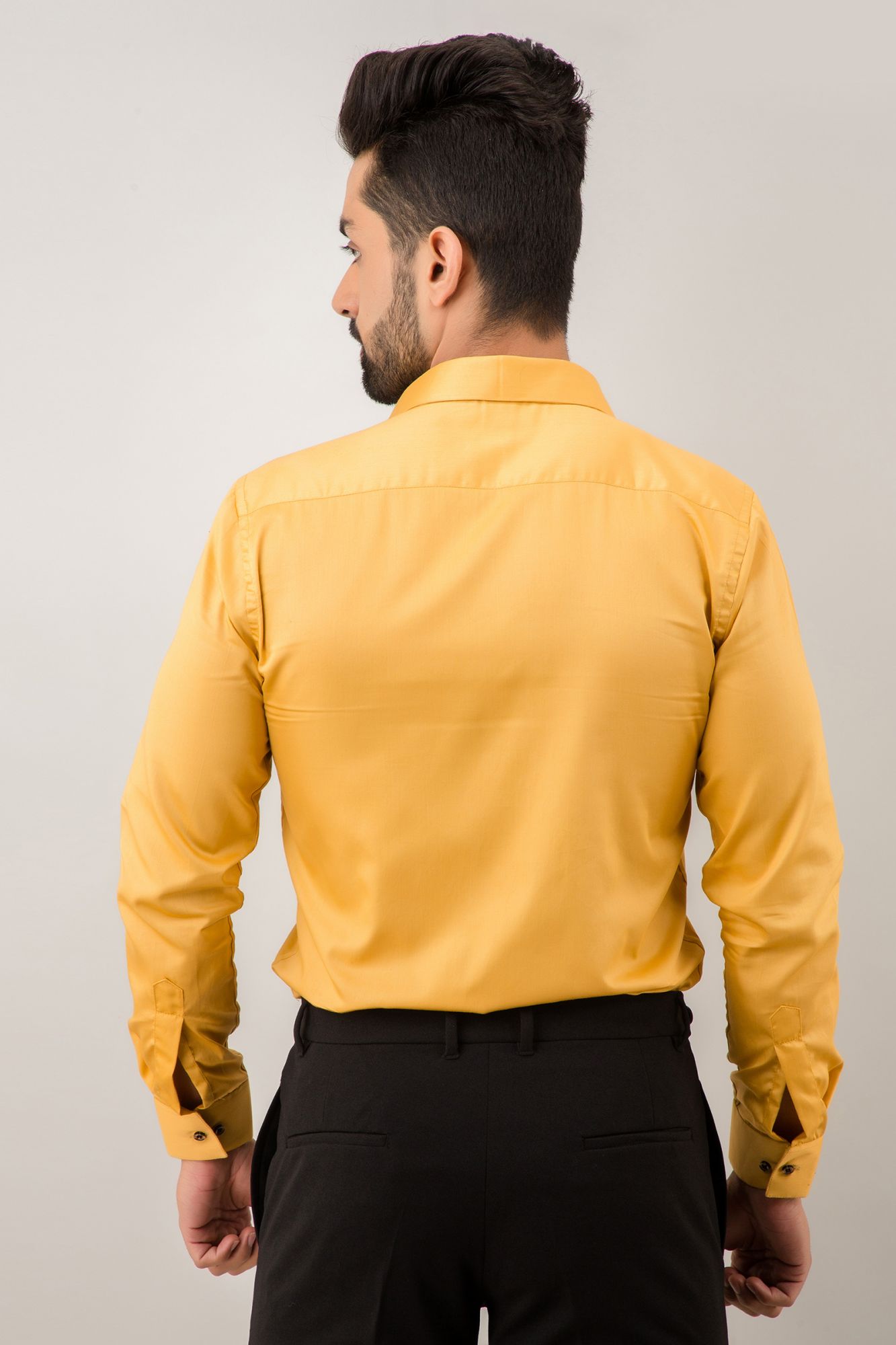 Slim Fit shirt In Yellow
