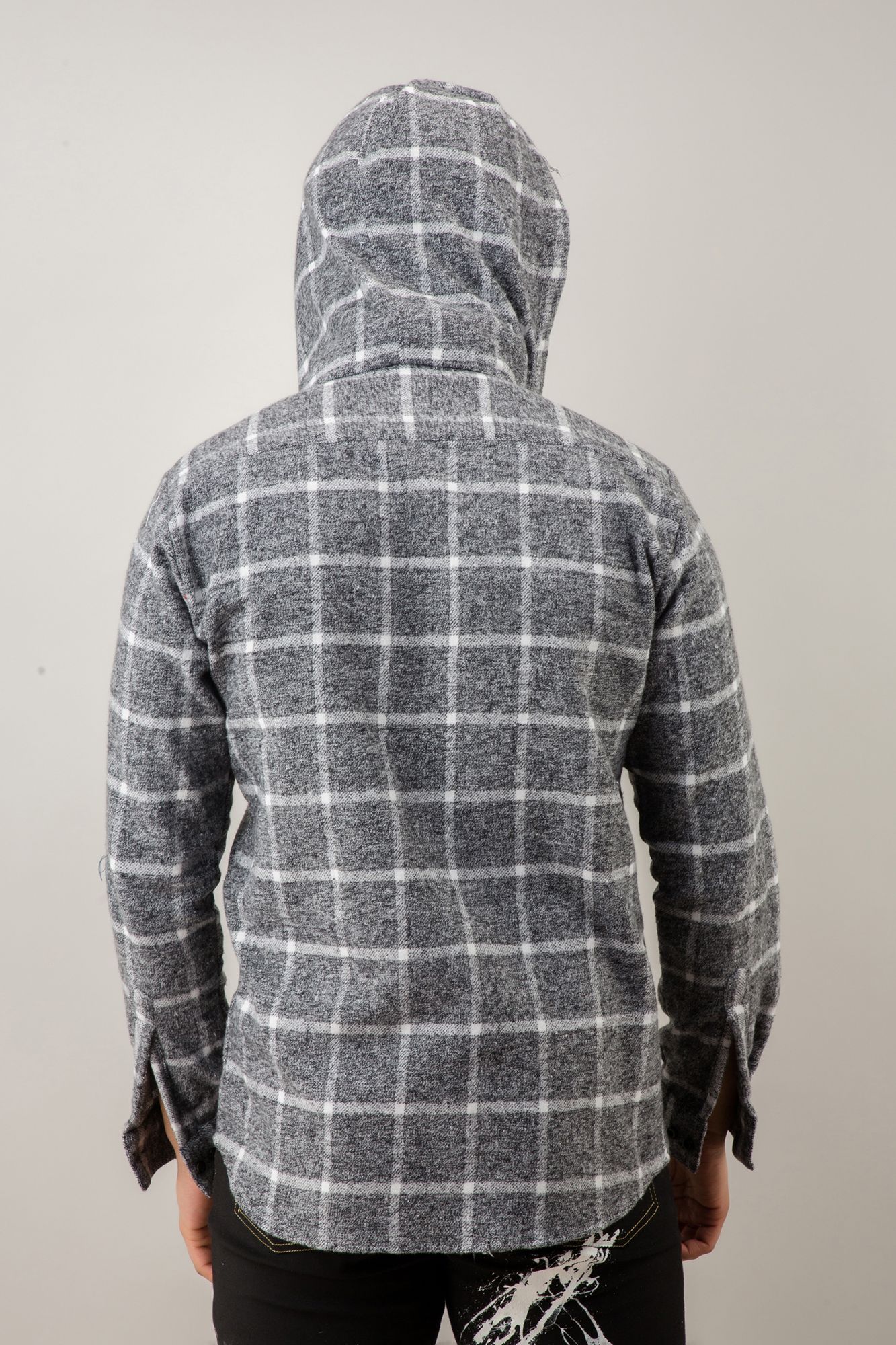 Grey Checks Overshirt