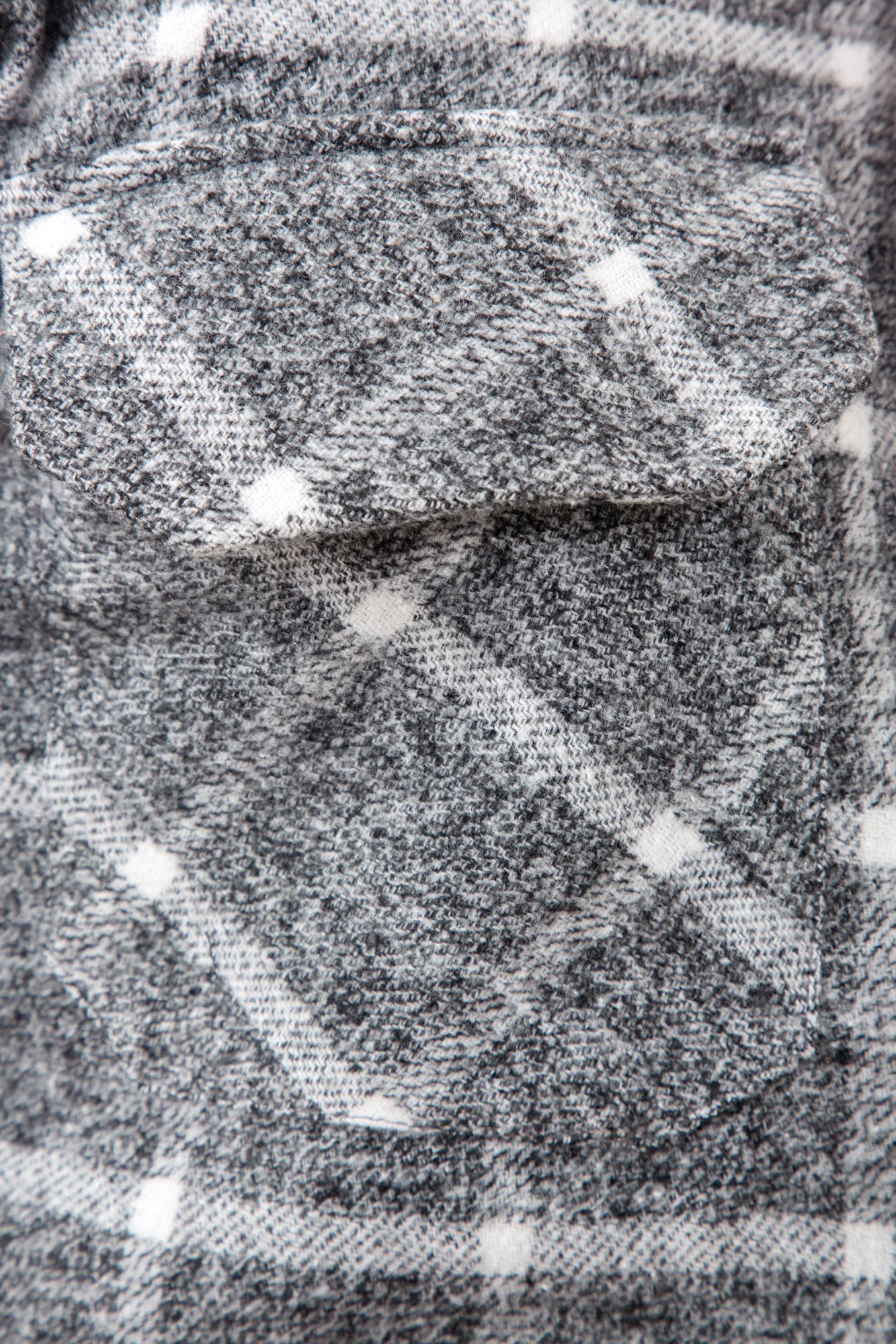 Grey Checks Overshirt