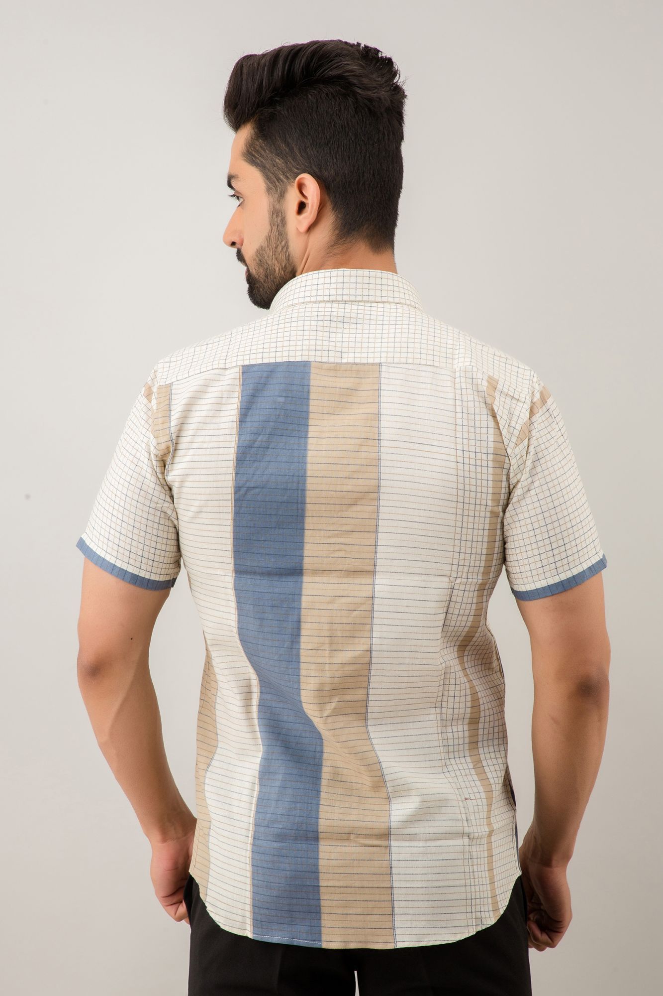 Mens Matrix Print Shirt